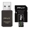 Tarjeta de memoria microSDXC Elite Prime 128GB + adaptador SD + lector de tarjetas USB-A