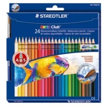 Lápices de colores Staedtler Noris Club aquarell 144 10