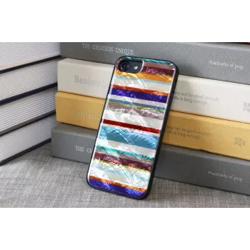 Funda protectora iKins para Apple iPhone 8/7 — negro diseño Equator