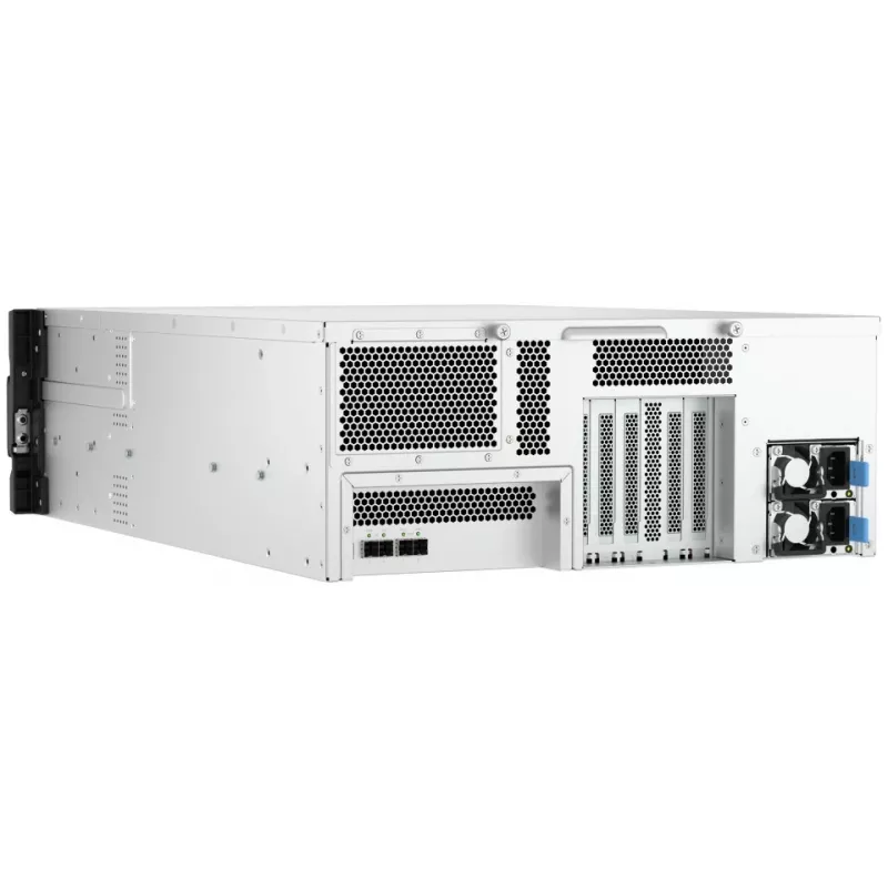 QNAP - TL-R2400PES-RP - Array de discos - 24 bahías (SATA-600 / SAS-3) SAS 12Gb/s (externo) Montaje en rack 3U
