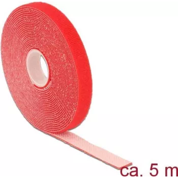 Cinta de velcro DeLOCK 18719 Rojo