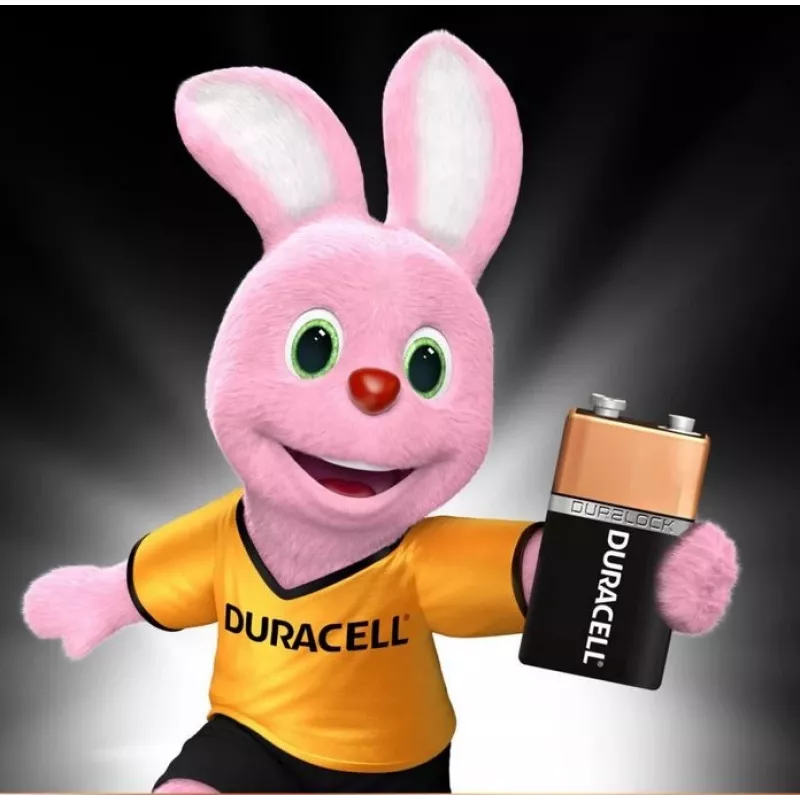 Pila Duracell 9V pack individual 9VDUR BT0009