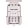 Caja de terminación de fibra óptica Extralink Mona 16 fibras blanco plástico PVC