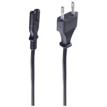 Cable de alimentación ShiverPeaks BS60002-3 negro 3 m