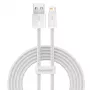 Cable Baseus Dynamic USB a Lightning, 2,4A, 2m (blanco)
