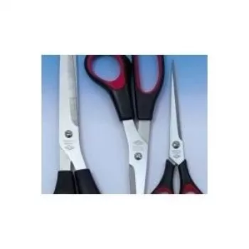 Set de tijeras universales WEDO 9763, 3 piezas, 160/210/255 mm, negro/rojo