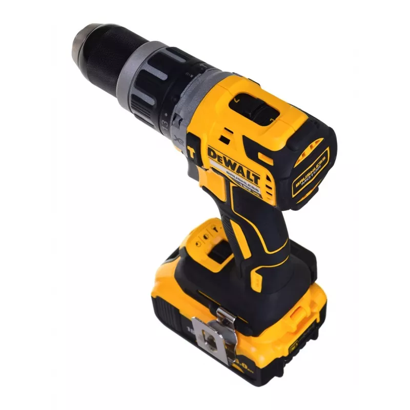 Set combinado para herramientas eléctricas DeWALT DCK2080P2T-QW — 18V Li‑Ion 5Ah (2x), amoladora angular DCG405, taladro atornillador, rosca de plato de lijado M14, maletín de transporte