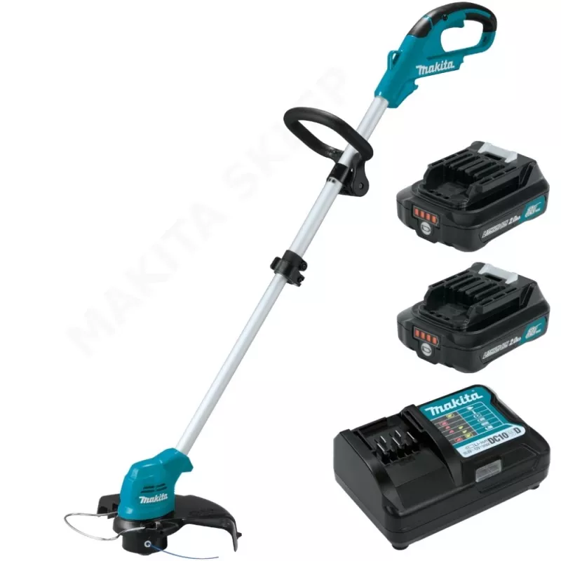 Cortabordes Makita UR100DWAE con batería y cargador