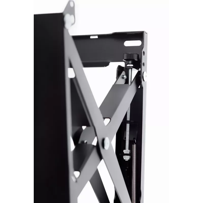 Soporte de pared EDBAK | VWPOP40 Soporte Pop-Out para videowall con cierre rápido | 19-43 pulgadas | Capacidad máxima de carga 25 kg | Negro