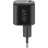 Cargador Goobay 65331 cargador rápido de CA para interiores negro USB Type-C