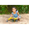 Excavadora de juguete Lena Truxx 2 caja abierta 04511 – vehículo de construcción de plástico, escala pequeña