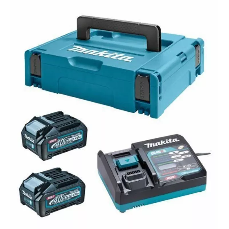 Set de batería y cargador Makita XGT