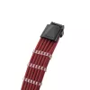 Cable CableMod C-Series PRO ModMesh 12VHPWR a 3x PCI-e para Corsair - 60 cm, rojo oscuro