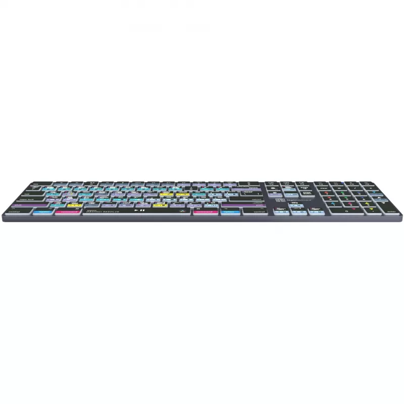 Teclado Logickeyboard LKB-RESB-TM-UK Office Bluetooth QWERTY gris titanio