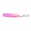 Alarma personal GUARD YC-001-PI 130 dB rosa dispositivo de seguridad compacto, pilas LR41, alcance 200 m