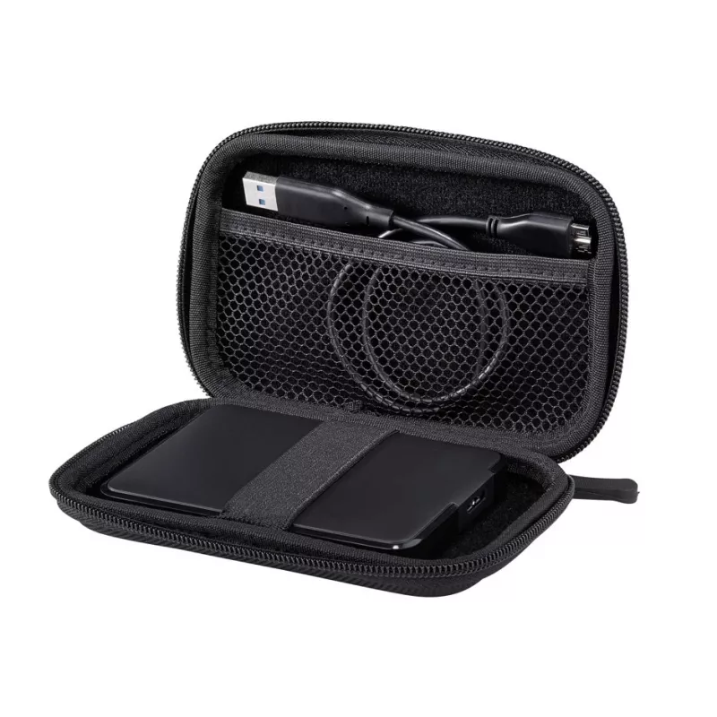 Hama E.V.A - Funda protectora para disco duro - Capacidad: 1 disco duro (2.5) - Negro (00095546)