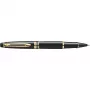 Waterman Expert bolígrafo roller, punta fina, laca negra GT