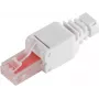 ShiverPeaks S/CONN 75011 Cat 6 Conector RJ45 sin herramientas con alivio de tensión, sin apantallar