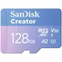 SanDisk Creator - tarjeta de memoria flash (adaptador microSDXC a SD incluido)
