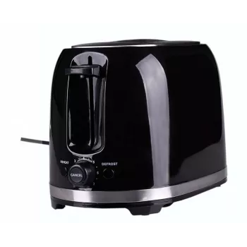 Tostadora LAFE TSB003B 2 rebanadas 850 W, tostado ajustable, bandeja recogemigas extraíble