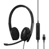 EPOS | SENNHEISER ADAPT 160T USB II Headset con cable oficina/call center USB Type-A Negro