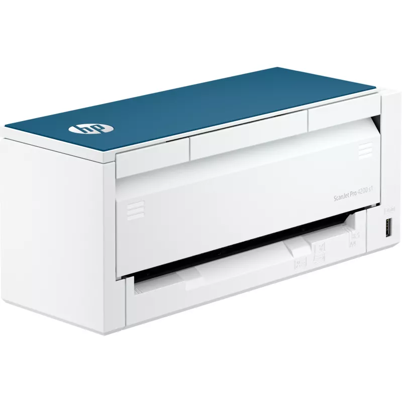 Escáner con ADF HP ScanJet Pro 4200 s1 600 x 600 DPI A4 azul blanco