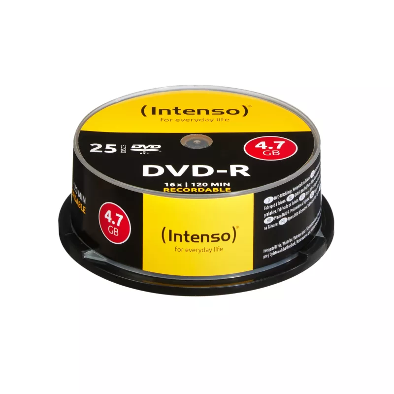 DVD-R Intenso 4,7 GB 16x 25 uds.