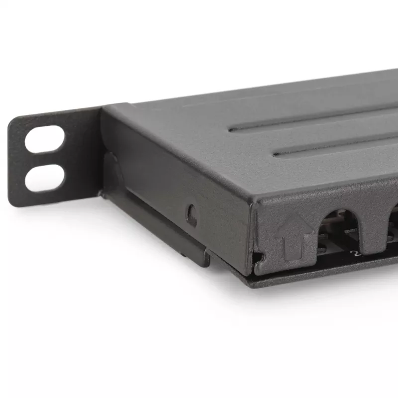 Patch Panel Digitus CAT 6 Class E High Density apantallado negro