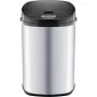 Cubo de basura LAMART LT8021 acero inoxidable pedal, sensor de movimiento, 30 L, 34×25×54 cm