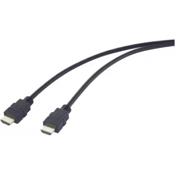 Cable de conexión HDMI SpeaKa Professional HDMI-A conector macho conector macho 5,00 m negro SP-12816088 4K UHD (SP-12816088)