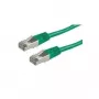 ROLINE Cable de conexión S/FTP Cat.5e, Verde, 0,5m (21.15.0383)