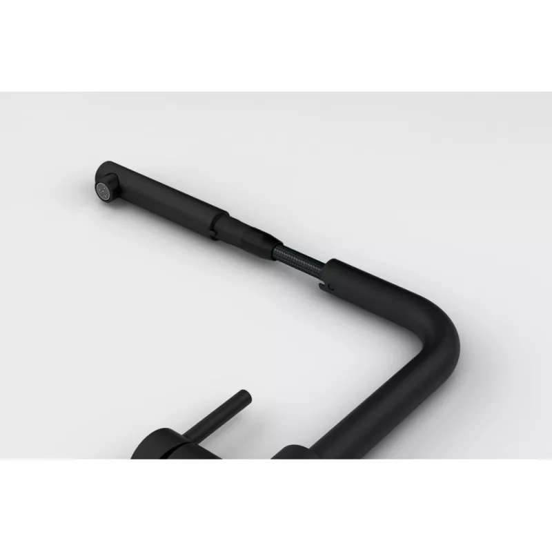 Grifo de cocina extraíble Franke Lina Black