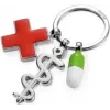 Llavero TROIKA GET WELL multicolor plateado metal 60mm