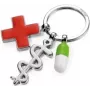 Llavero TROIKA GET WELL multicolor plateado metal 60mm