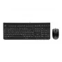 CHERRY DC 2000 Teclado, ratón incluido, Universal, USB, QWERTY, Checo, Negro