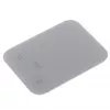 Báscula de cocina Adler AD 3181, vidrio templado, capacidad 10 kg, precisión 1 g, pantalla LCD, gris