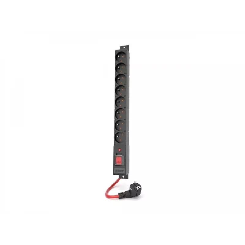 Regleta de alimentación R8 Power 5M 8X 230V Pl 16A Acar W2452
