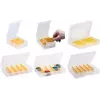 Caja clasificadora allit EuroPlus Basic transparente resistente a impactos 37/7-20