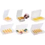 Caja clasificadora allit EuroPlus Basic transparente resistente a impactos 37/7-20