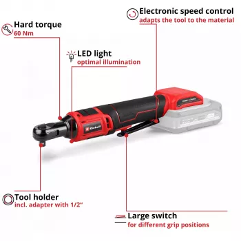 Einhell 4514320 fuente de alimentación negra