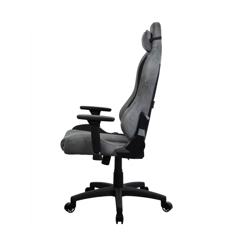 Silla gaming Arozzi Torretta SuperSoft Antracita – diseño ergonómico, reposabrazos ajustables, respaldo reclinable
