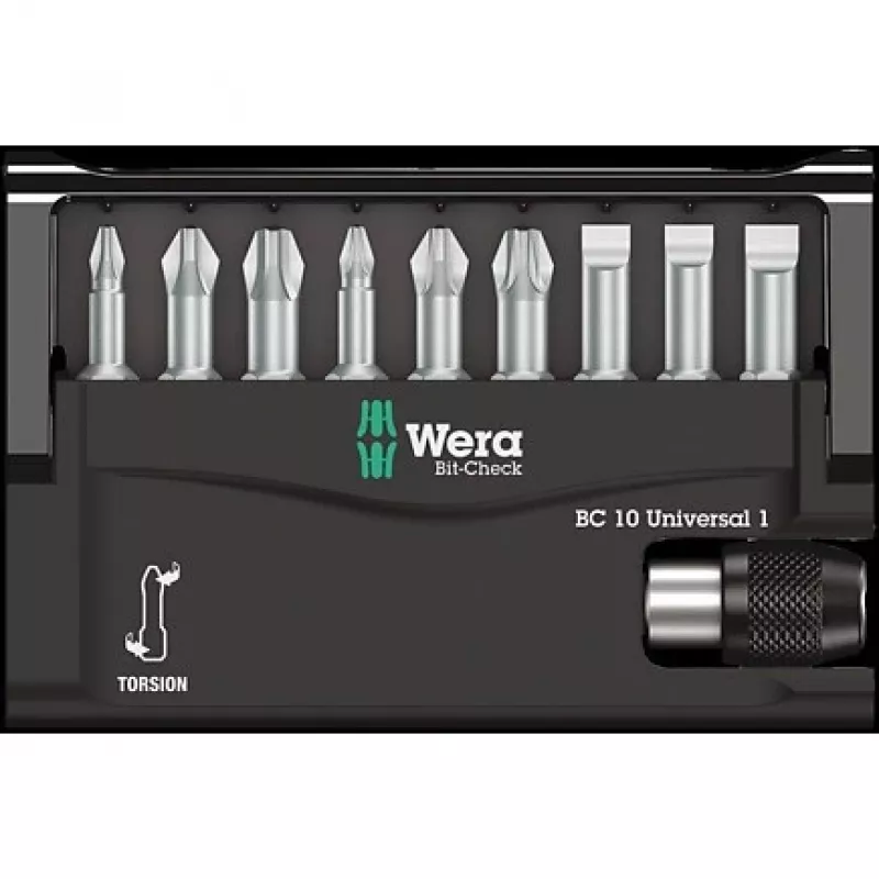 Juego de puntas de destornillador Wera 05056161001 9 uds.