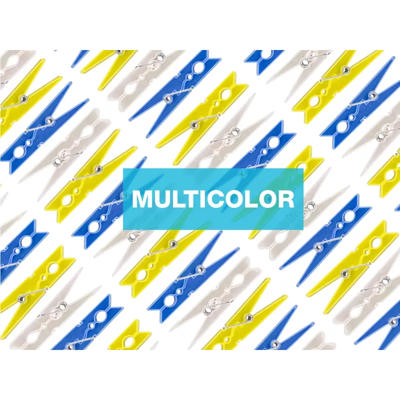 Beper C206UTI004 pinzas de plástico para la ropa (40 uds.)
