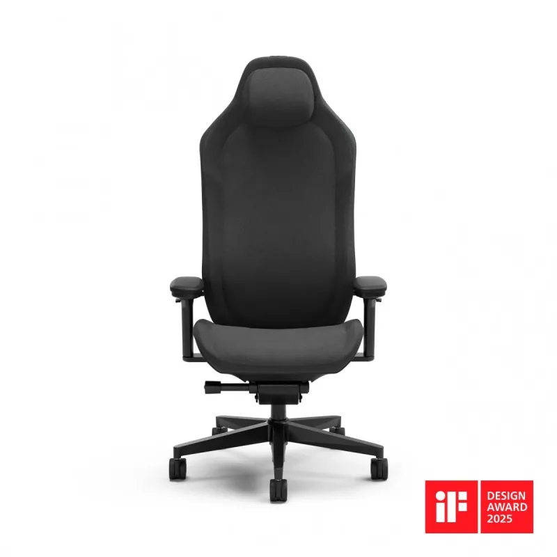 Silla gaming Fractal Design FD-CH-RE1F-01 Silla gaming para PC Asiento acolchado Negro