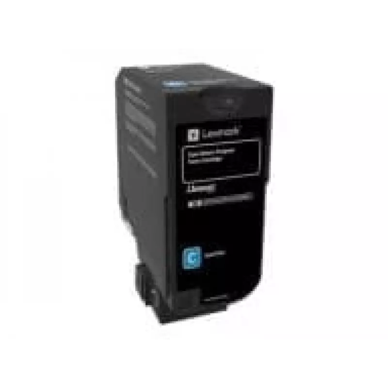 Lexmark 74C20C0 Cartucho de tóner 1 ud. Original Cian