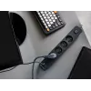 Tracer Power Line+ TRALIS47026 regleta, 4 tomas, USB-A + USB-C PD 18 W, 1,5 m, grafito