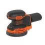 Black & Decker BDCROS18N-XJ lijadora orbital portátil 12000 rpm negro, naranja