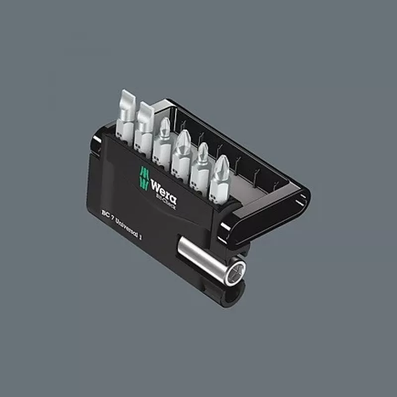 Wera Bit-Check 7 Universal 1 juego de puntas 05056295001, 7 uds.