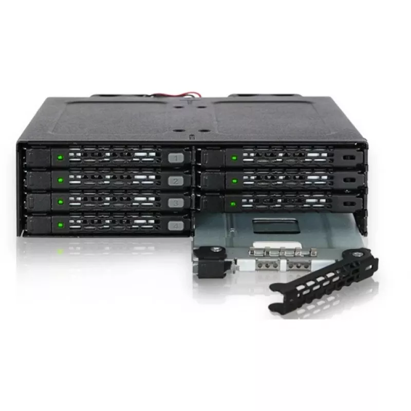 ICY DOCK - ToughArmor - MB998IP-B - módulo backplane de 8 bahías para SSD y HDD SAS/SATA de 2,5 (7 mm)