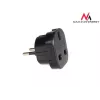 Adaptador de viaje enchufe Uk Eu Pl